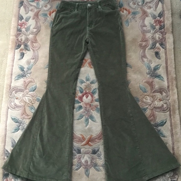 Saints & Hearts Super Flare Corduroy Jeans - Picture 1 of 2